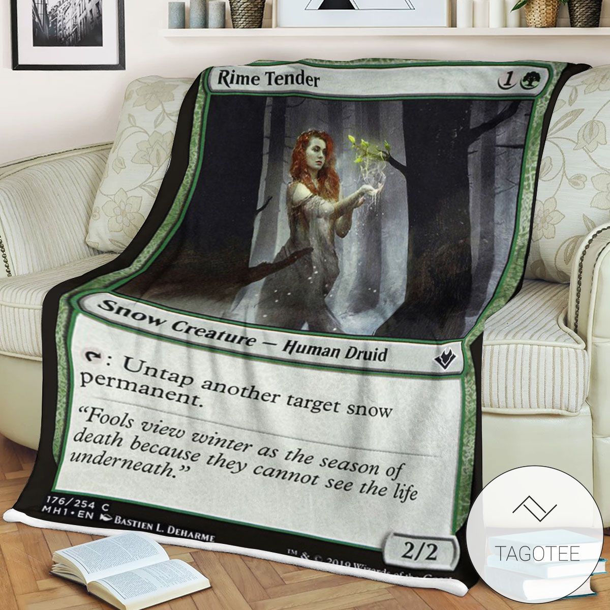 Mh1 176 Rime Tender Mtg Game Magic The Gathering Blanket Mh1 176 Rime Tender Mtg Game Magic The Gathering Blanket