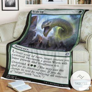 Mh1 179 Scale Up Mtg Game Magic The Gathering Blanket