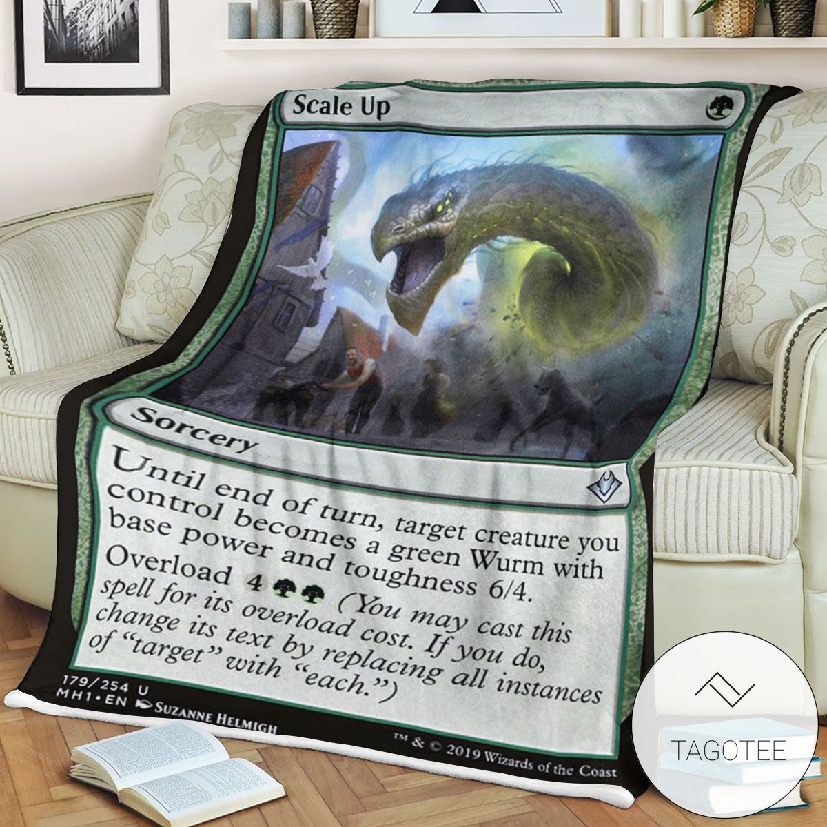 Mh1 179 Scale Up Mtg Game Magic The Gathering Blanket Mh1 179 Scale Up Mtg Game Magic The Gathering Blanket
