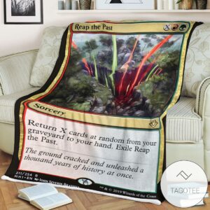 Mh1 211 Reap The Past Mtg Game Magic The Gathering Blanket
