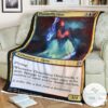Mh1 215 Thundering Djinn Mtg Game Magic The Gathering Blanket