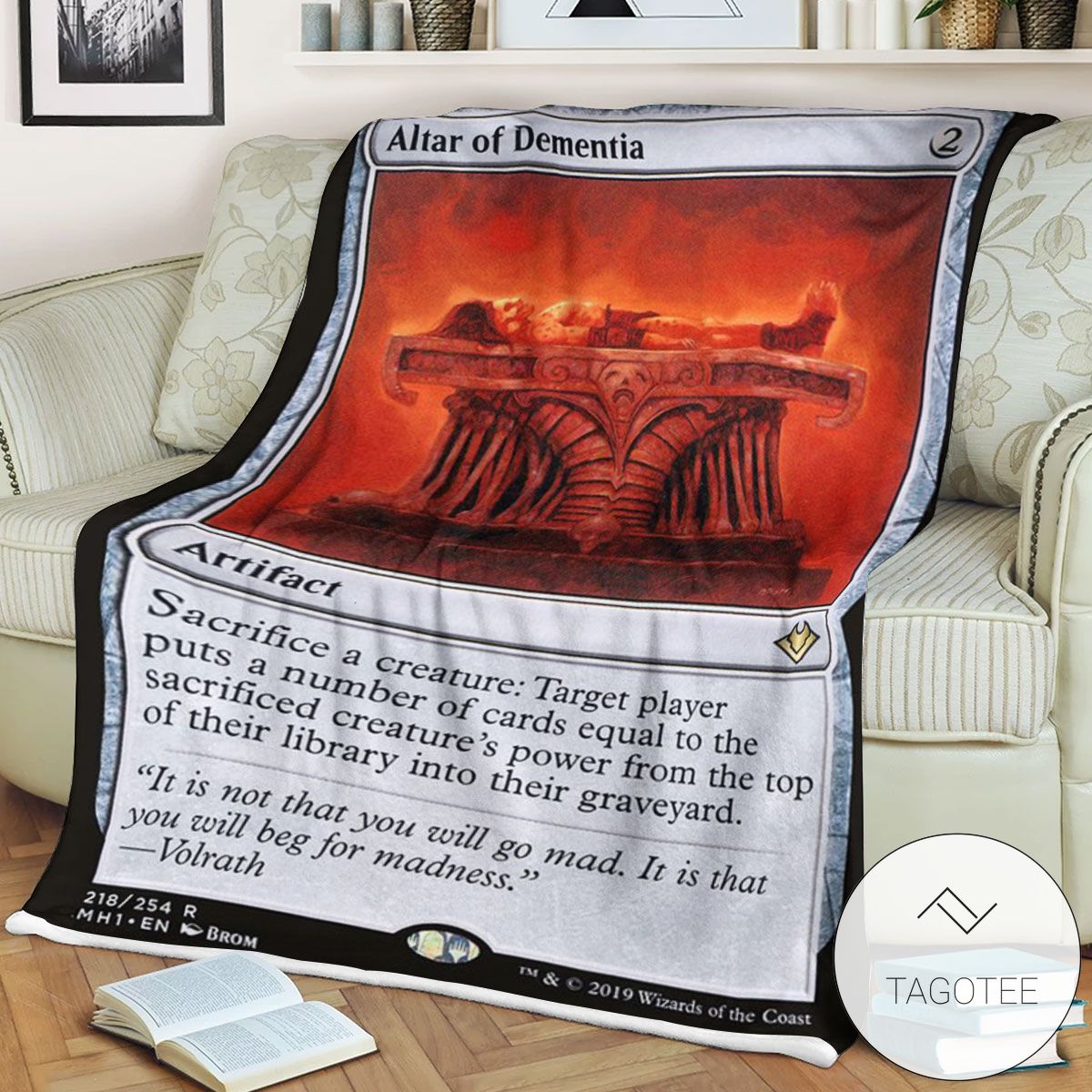 Mh1 218 Altar Of Dementia Mtg Game Magic The Gathering Blanket Mh1 218 Altar Of Dementia Mtg Game Magic The Gathering Blanket
