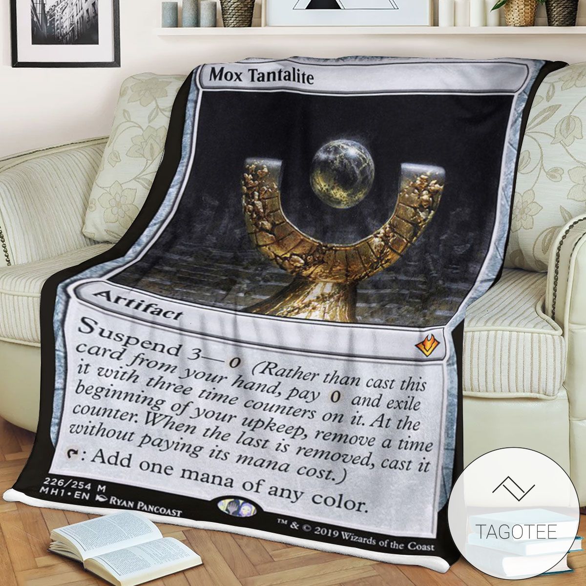 Mh1 226 Mox Tantalite Mtg Game Magic The Gathering Blanket Mh1 226 Mox Tantalite Mtg Game Magic The Gathering Blanket