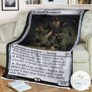 Mh1 227 Scrapyard Recombiner Mtg Game Magic The Gathering Blanket