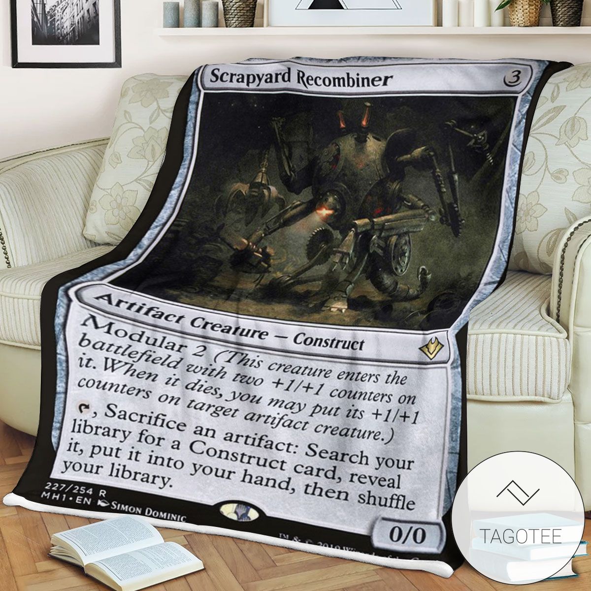 Mh1 227 Scrapyard Recombiner Mtg Game Magic The Gathering Blanket Mh1 227 Scrapyard Recombiner Mtg Game Magic The Gathering Blanket