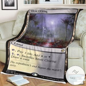 Mh1 246 Silent Clearing Mtg Game Magic The Gathering Blanket