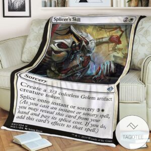 Mh1 31 Splicer S Skill Mtg Game Magic The Gathering Blanket