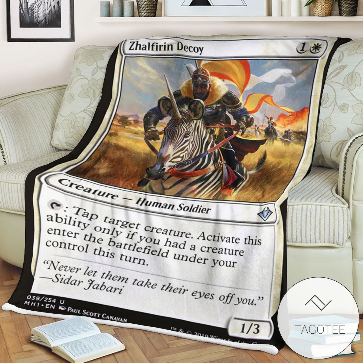 Mh1 39 Zhalfirin Decoy Mtg Game Magic The Gathering Blanket Mh1 39 Zhalfirin Decoy Mtg Game Magic The Gathering Blanket