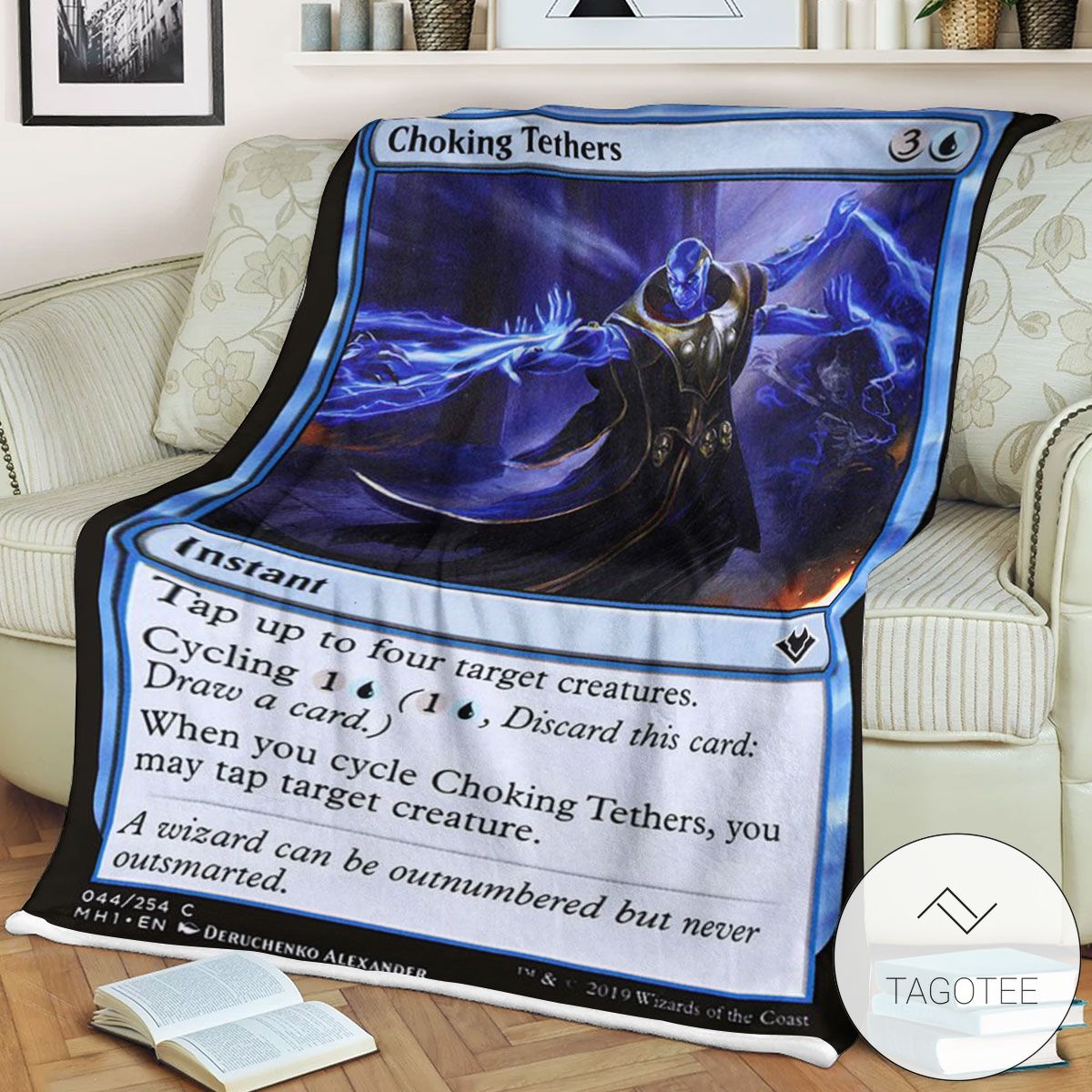 Mh1 44 Choking Tethers Mtg Game Magic The Gathering Blanket Mh1 44 Choking Tethers Mtg Game Magic The Gathering Blanket