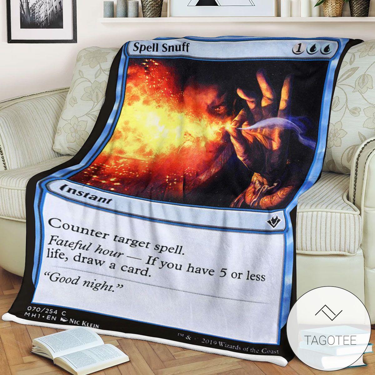 Mh1 70 Spell Snuff Mtg Game Magic The Gathering Blanket Mh1 70 Spell Snuff Mtg Game Magic The Gathering Blanket