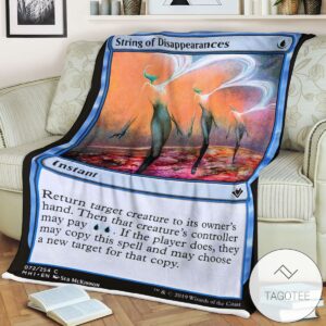 Mh1 72 String Of Disappearances Mtg Game Magic The Gathering Blanket