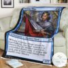 Mh1 73 Tribute Mage Mtg Game Magic The Gathering Blanket