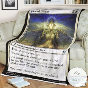 Mh1 8 Face Of Divinity Mtg Game Magic The Gathering Blanket