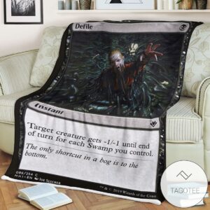 Mh1 86 Defile Mtg Game Magic The Gathering Blanket