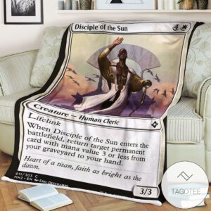 Mh2 11 Disciple Of The Sun Mtg Game Magic The Gathering Blanket
