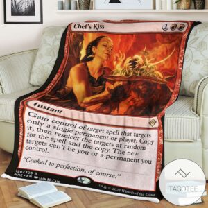 Mh2 120 Chef S Kiss Mtg Game Magic The Gathering Blanket