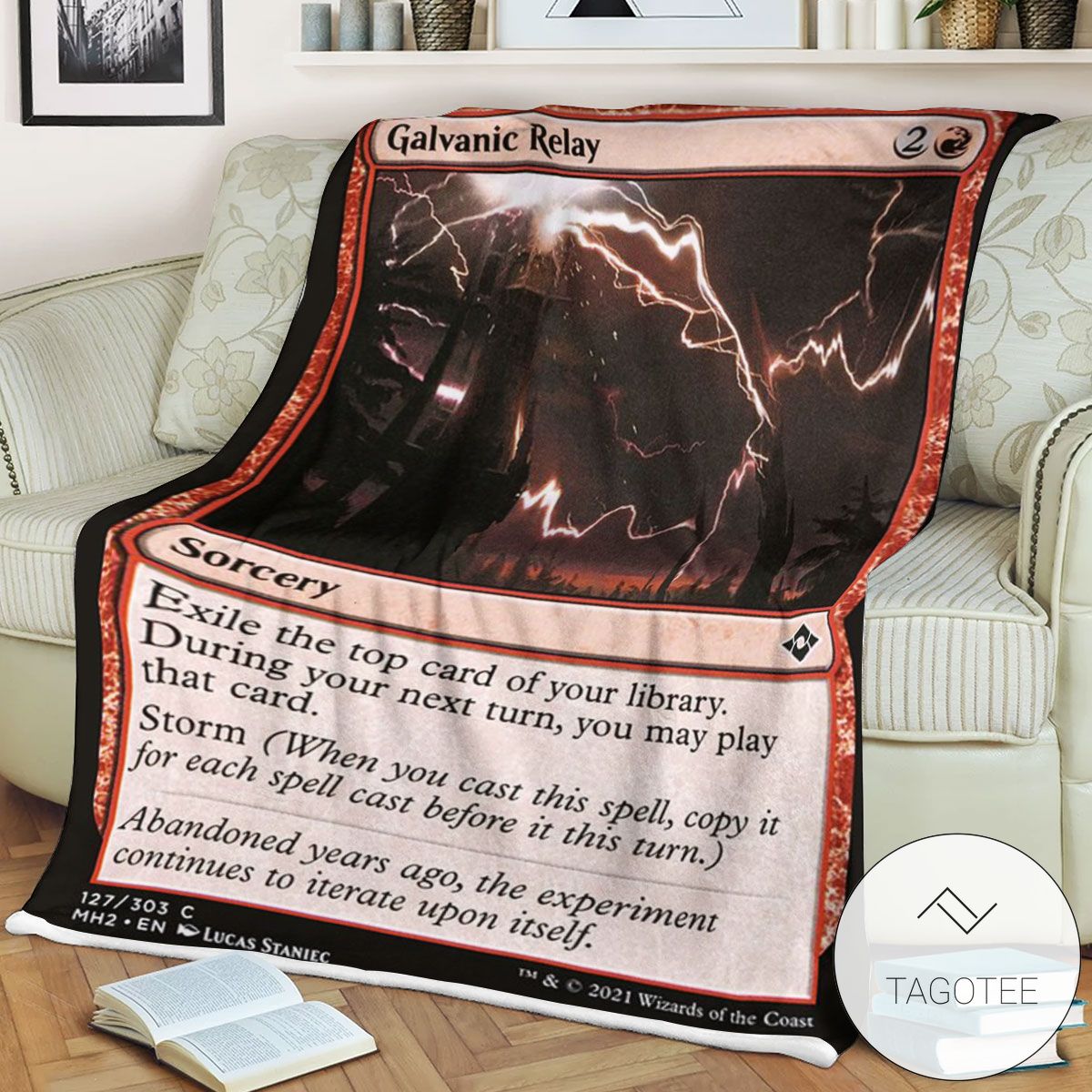 Mh2 127 Galvanic Relay Mtg Game Magic The Gathering Blanket Mh2 127 Galvanic Relay Mtg Game Magic The Gathering Blanket