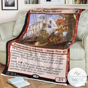 Mh2 138 Ragavan Nimble Pilferer Mtg Game Magic The Gathering Blanket