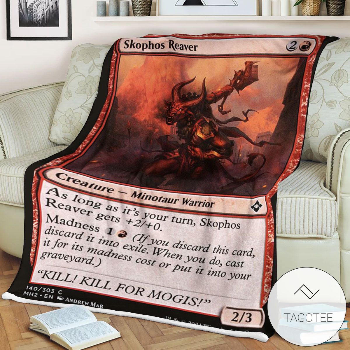 Mh2 140 Skophos Reaver Mtg Game Magic The Gathering Blanket Mh2 140 Skophos Reaver Mtg Game Magic The Gathering Blanket