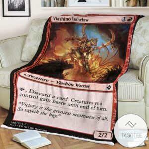 Mh2 146 Viashino Lashclaw Mtg Game Magic The Gathering Blanket