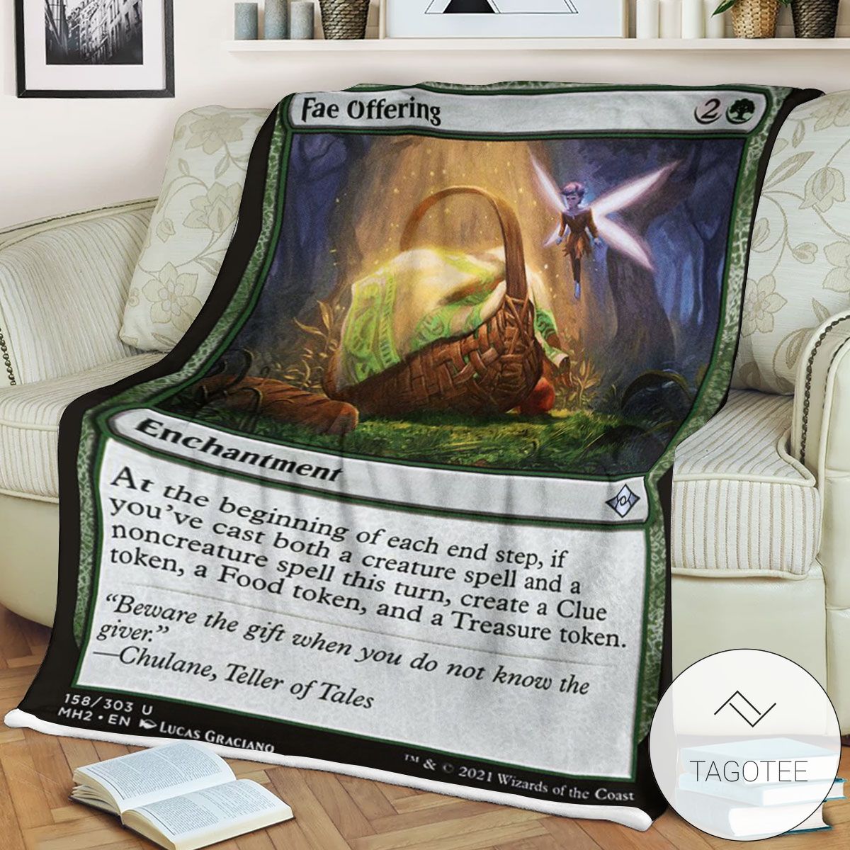 Mh2 158 Fae Offering Mtg Game Magic The Gathering Blanket Mh2 158 Fae Offering Mtg Game Magic The Gathering Blanket