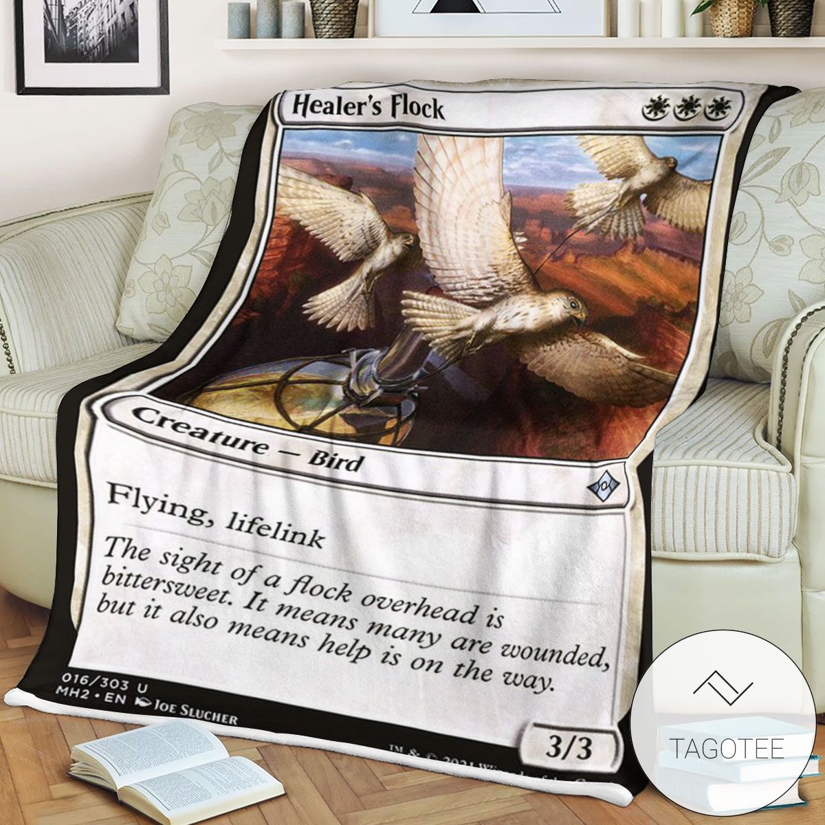 Mh2 16 Healer S Flock Mtg Game Magic The Gathering Blanket Mh2 16 Healer S Flock Mtg Game Magic The Gathering Blanket