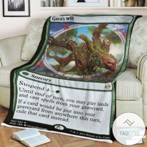 Mh2 162 Gaea S Will Mtg Game Magic The Gathering Blanket