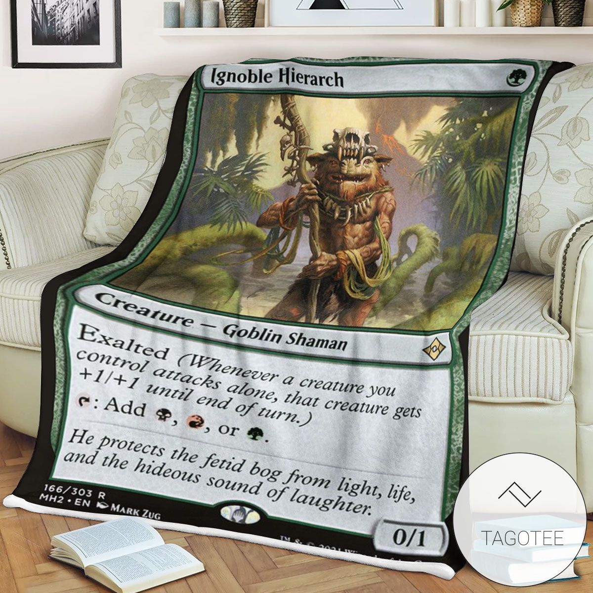 Mh2 166 Ignoble Hierarch Mtg Game Magic The Gathering Blanket Mh2 166 Ignoble Hierarch Mtg Game Magic The Gathering Blanket