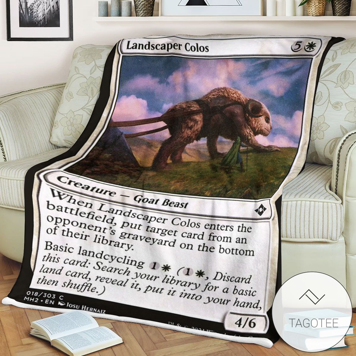Mh2 18 Landscaper Colos Mtg Game Magic The Gathering Blanket Mh2 18 Landscaper Colos Mtg Game Magic The Gathering Blanket