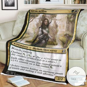 Mh2 185 Arcus Acolyte Mtg Game Magic The Gathering Blanket