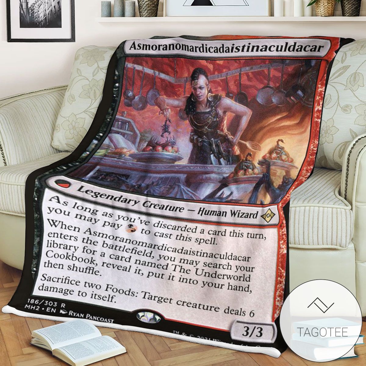 Mh2 186 Asmoranomardicadaistinaculdacar Mtg Game Magic The Gathering Blanket Mh2 186 Asmoranomardicadaistinaculdacar Mtg Game Magic The Gathering Blanket
