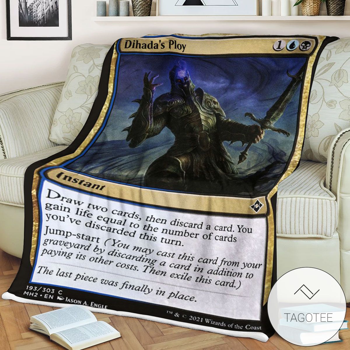 Mh2 193 Dihada S Ploy Mtg Game Magic The Gathering Blanket Mh2 193 Dihada S Ploy Mtg Game Magic The Gathering Blanket