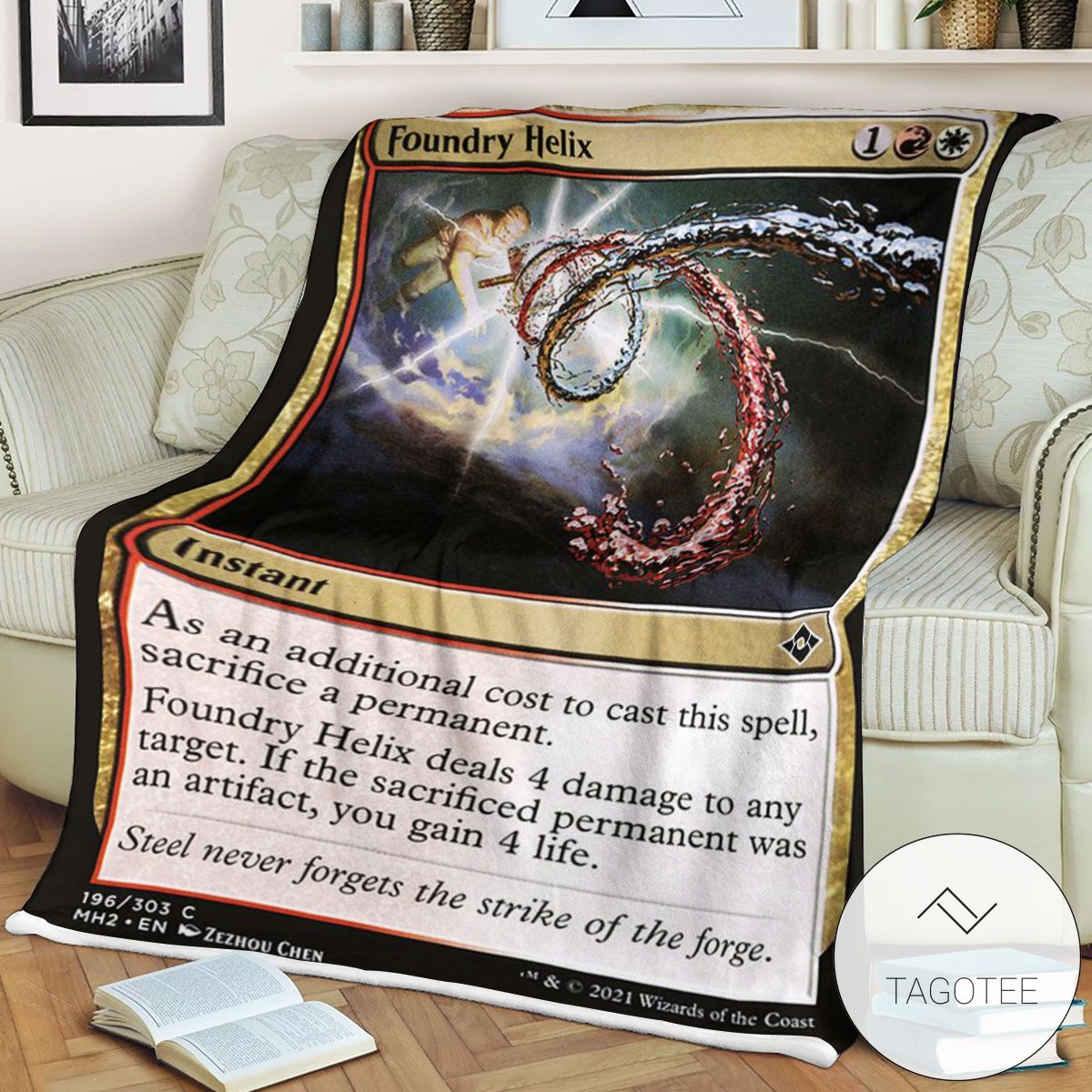 Mh2 196 Foundry Helix Mtg Game Magic The Gathering Blanket Mh2 196 Foundry Helix Mtg Game Magic The Gathering Blanket