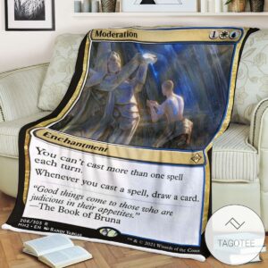Mh2 206 Moderation Mtg Game Magic The Gathering Blanket