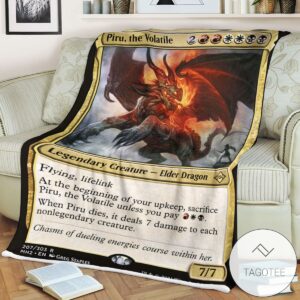 Mh2 207 Piru The Volatile Mtg Game Magic The Gathering Blanket