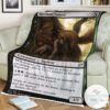 Mh2 211 Ravenous Squirrel Mtg Game Magic The Gathering Blanket