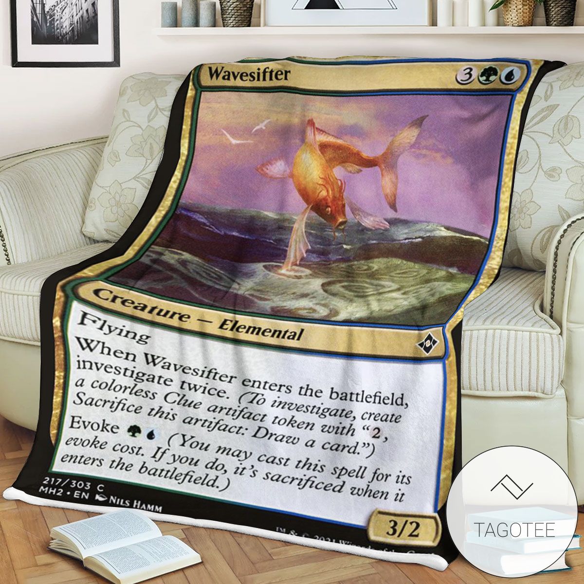 Mh2 217 Wavesifter Mtg Game Magic The Gathering Blanket Mh2 217 Wavesifter Mtg Game Magic The Gathering Blanket