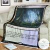 Mh2 250 Misty Rainforest Mtg Game Magic The Gathering Blanket