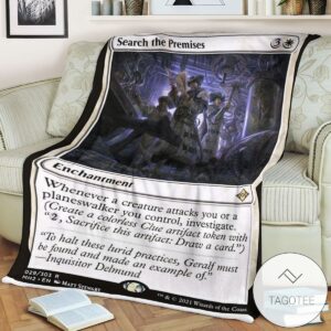 Mh2 29 Search The Premises Mtg Game Magic The Gathering Blanket