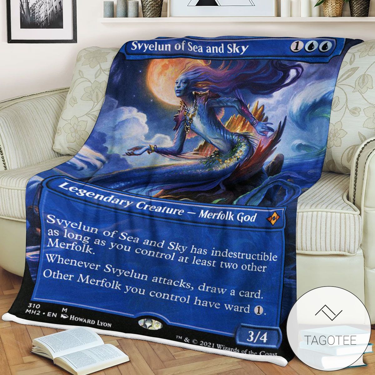 Mh2 310 Svyelun Of Sea And Sky Mtg Game Magic The Gathering Blanket Mh2 310 Svyelun Of Sea And Sky Mtg Game Magic The Gathering Blanket