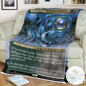 Mh2 320 Mirari S Wake Mtg Game Magic The Gathering Blanket