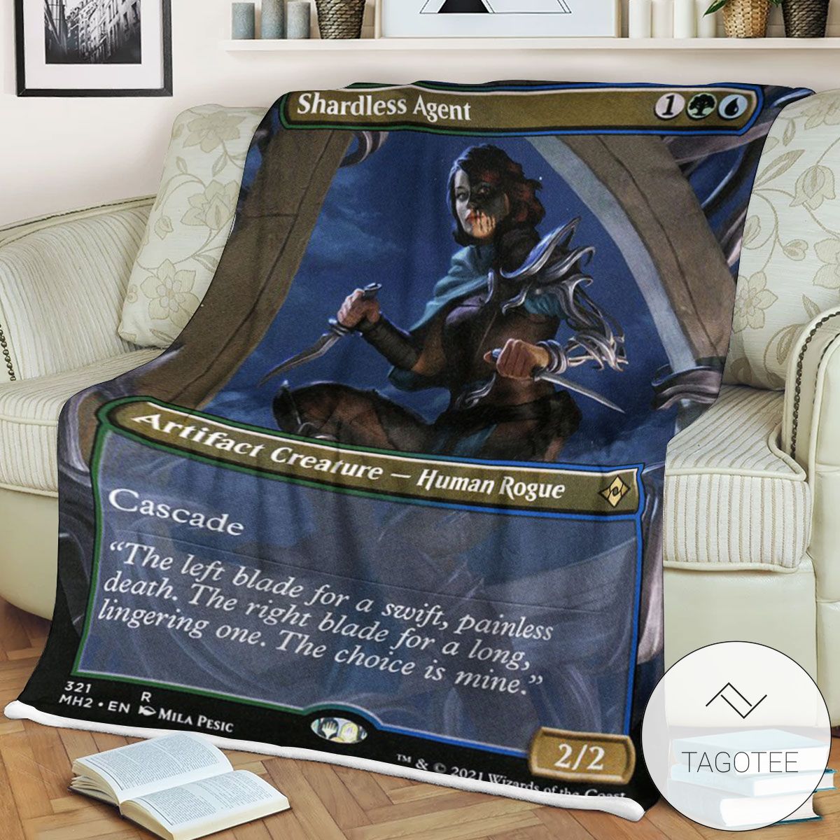 Mh2 321 Shardless Agent Mtg Game Magic The Gathering Blanket Mh2 321 Shardless Agent Mtg Game Magic The Gathering Blanket