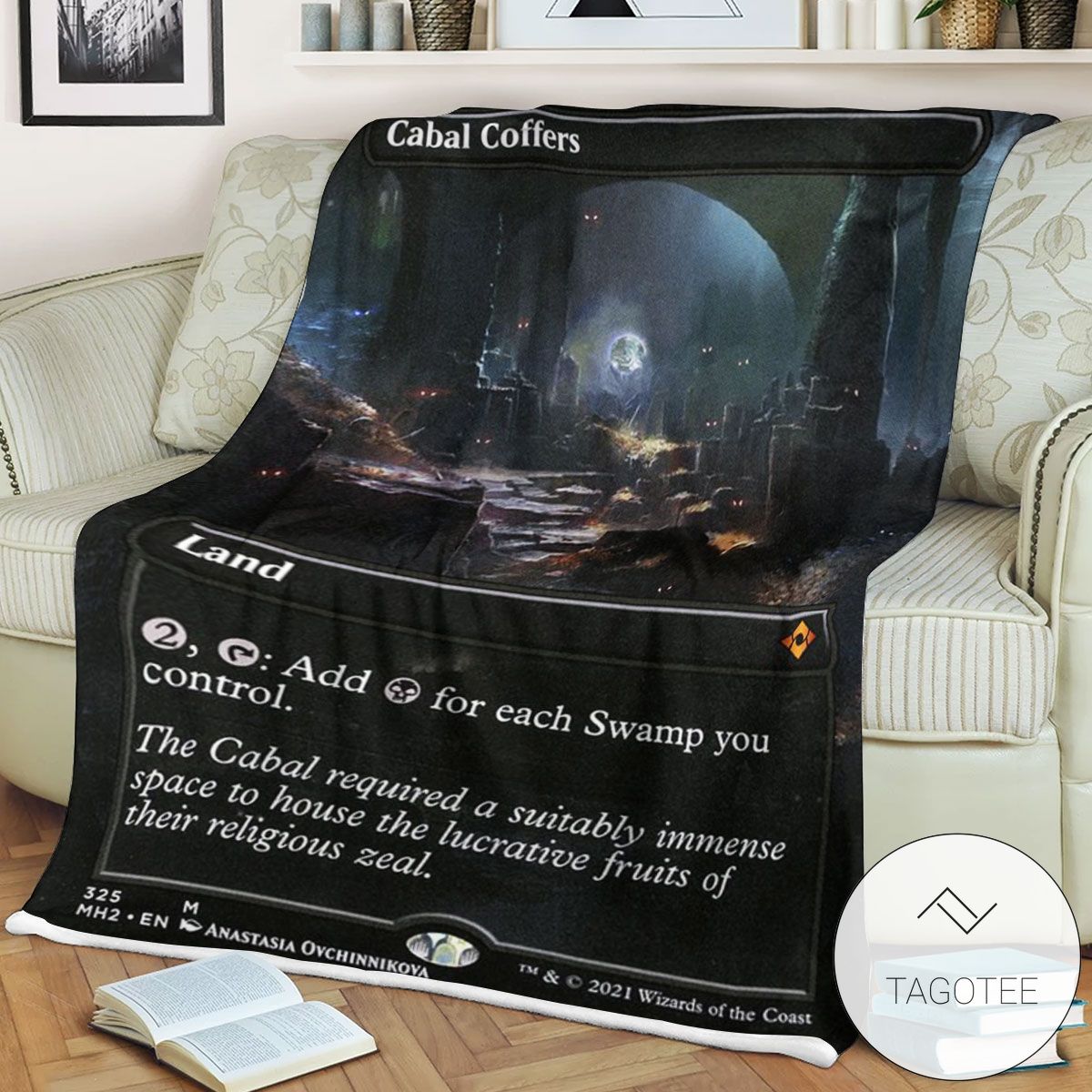Mh2 325 Cabal Coffers Mtg Game Magic The Gathering Blanket Mh2 325 Cabal Coffers Mtg Game Magic The Gathering Blanket