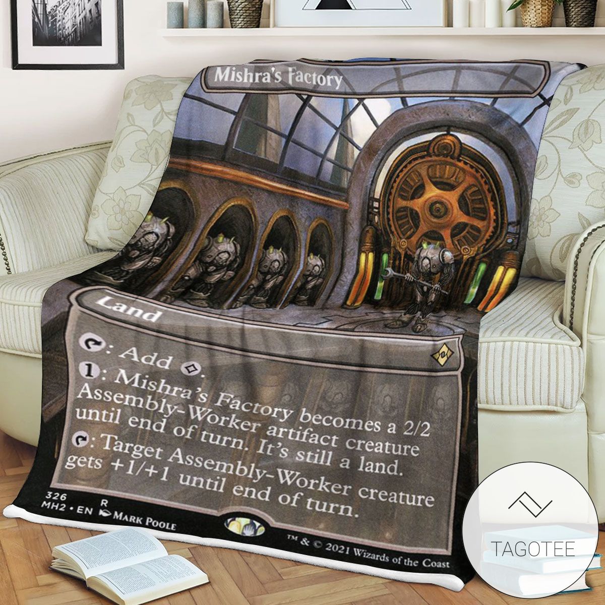 Mh2 326 Mishra S Factory Mtg Game Magic The Gathering Blanket Mh2 326 Mishra S Factory Mtg Game Magic The Gathering Blanket