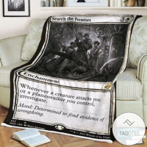 Mh2 332 Search The Premises Mtg Game Magic The Gathering Blanket