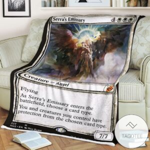 Mh2 333 Serra S Emissary Mtg Game Magic The Gathering Blanket