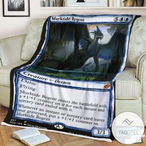 Mh2 337 Murktide Regent Mtg Game Magic The Gathering Blanket