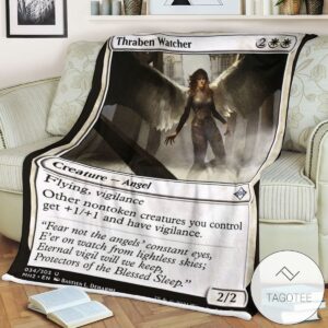 Mh2 34 Thraben Watcher Mtg Game Magic The Gathering Blanket
