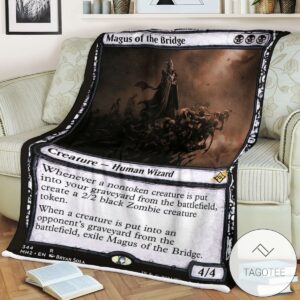 Mh2 344 Magus Of The Bridge Mtg Game Magic The Gathering Blanket