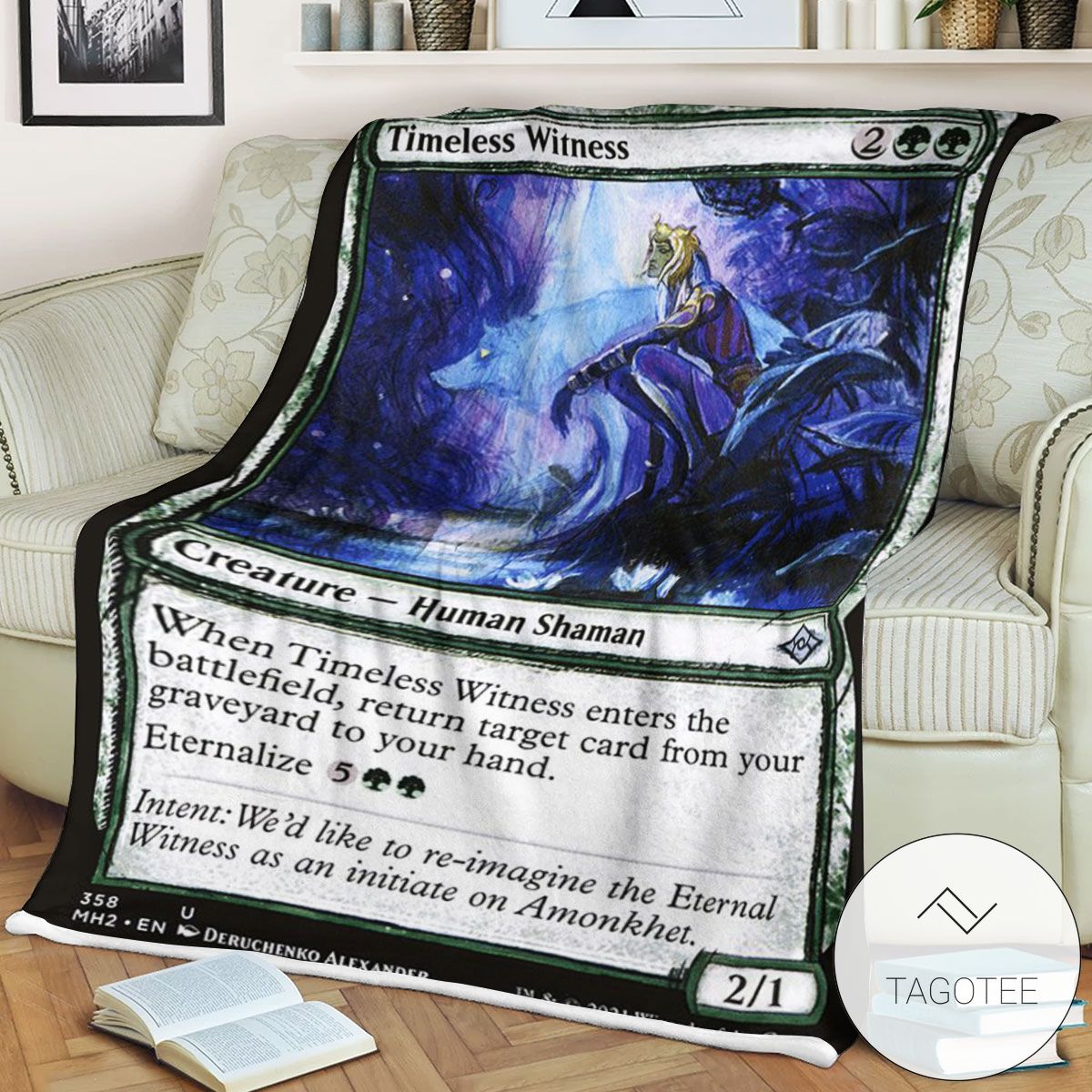 Mh2 358 Timeless Witness Mtg Game Magic The Gathering Blanket Mh2 358 Timeless Witness Mtg Game Magic The Gathering Blanket